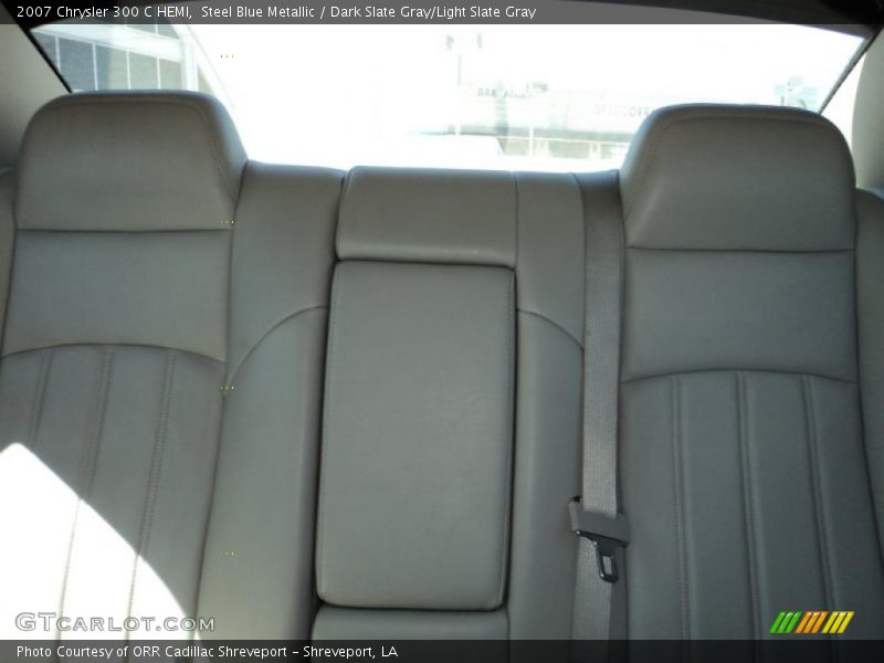 Steel Blue Metallic / Dark Slate Gray/Light Slate Gray 2007 Chrysler 300 C HEMI