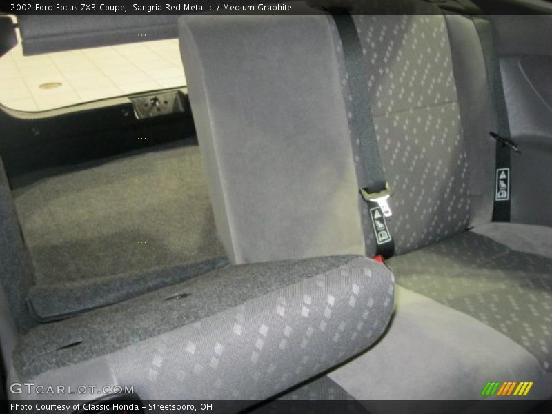 Sangria Red Metallic / Medium Graphite 2002 Ford Focus ZX3 Coupe