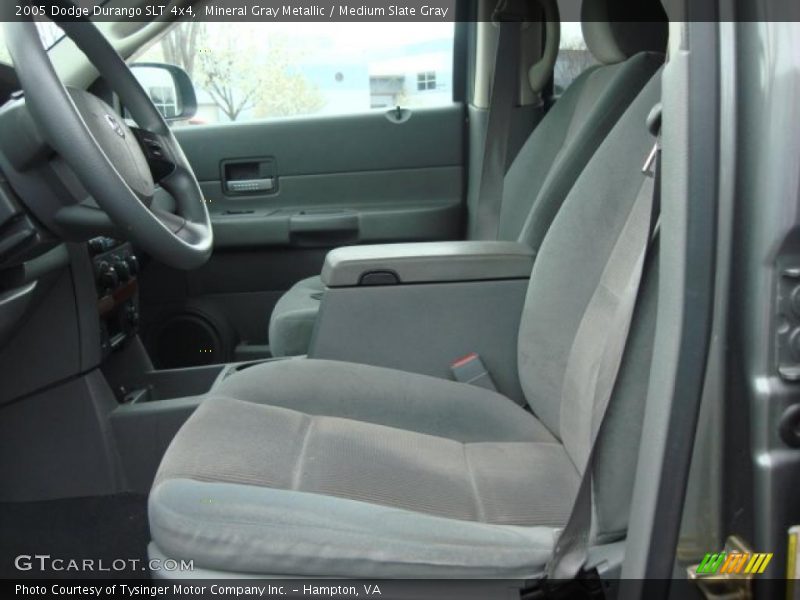 Mineral Gray Metallic / Medium Slate Gray 2005 Dodge Durango SLT 4x4