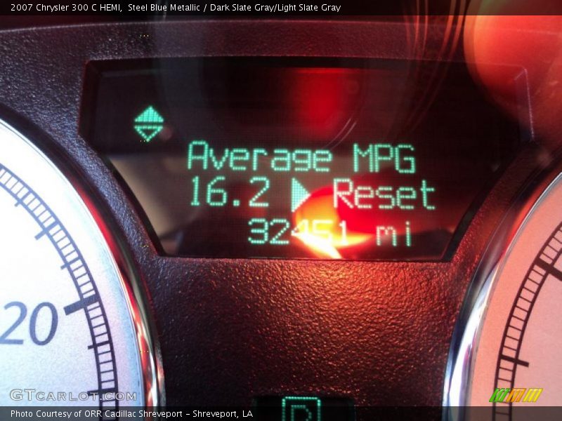 Steel Blue Metallic / Dark Slate Gray/Light Slate Gray 2007 Chrysler 300 C HEMI