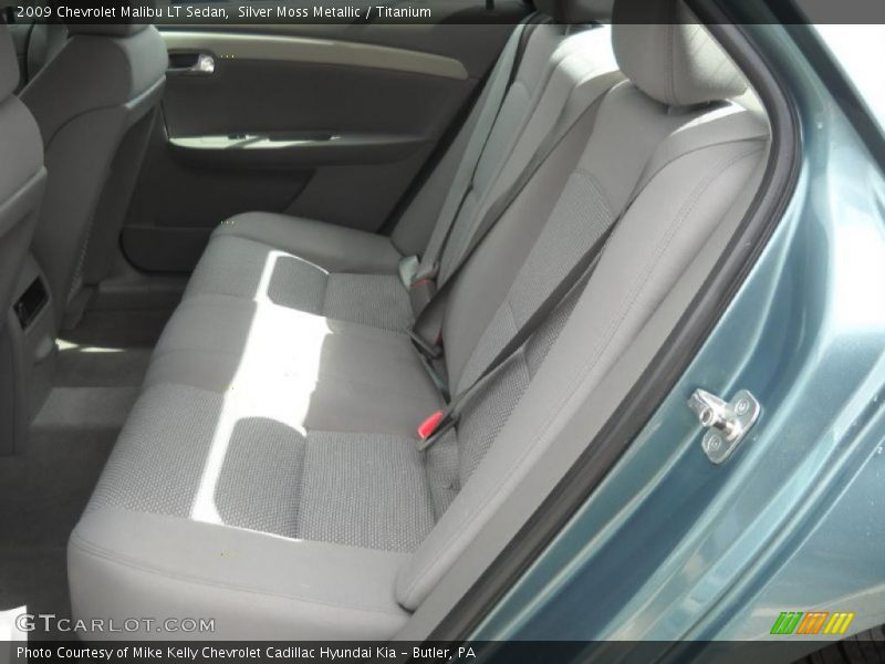 Silver Moss Metallic / Titanium 2009 Chevrolet Malibu LT Sedan