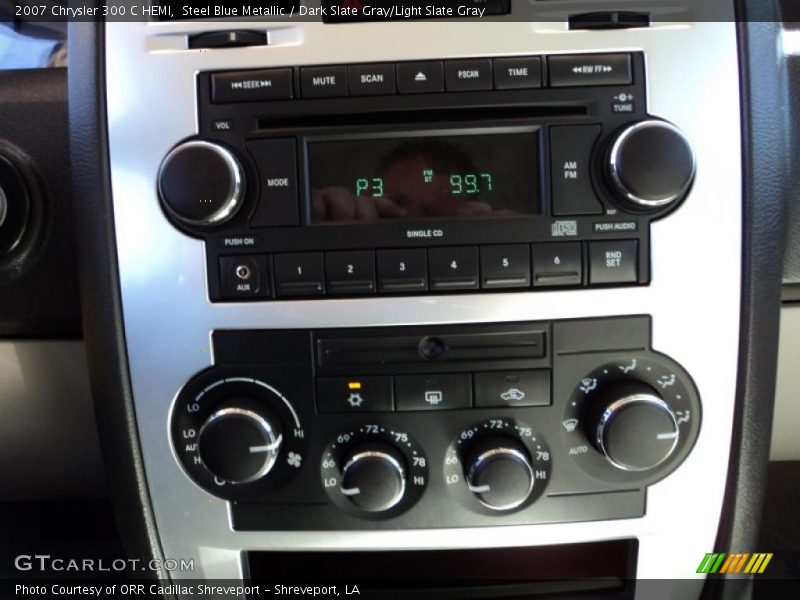 Steel Blue Metallic / Dark Slate Gray/Light Slate Gray 2007 Chrysler 300 C HEMI