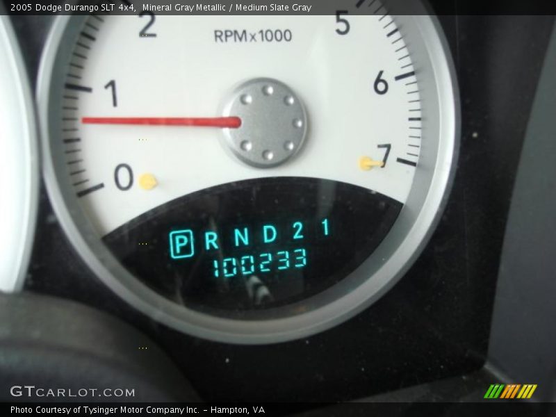 Mineral Gray Metallic / Medium Slate Gray 2005 Dodge Durango SLT 4x4