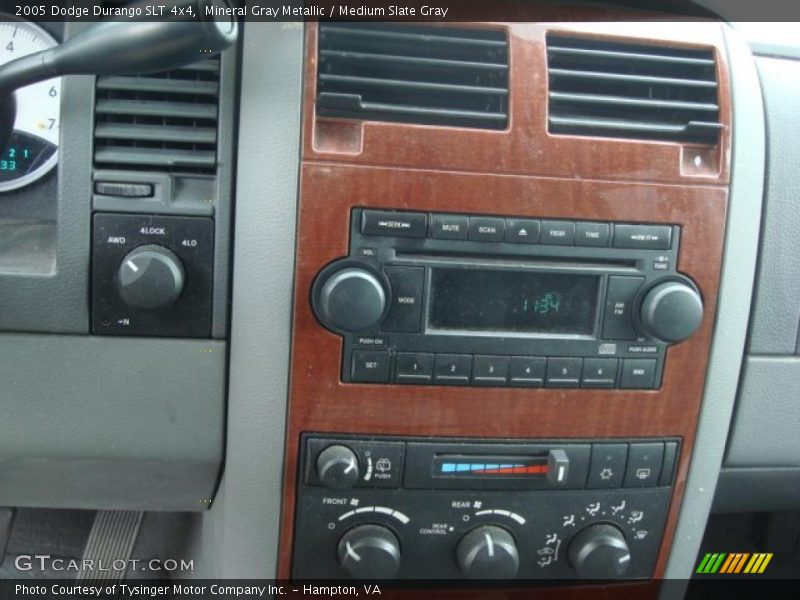 Mineral Gray Metallic / Medium Slate Gray 2005 Dodge Durango SLT 4x4