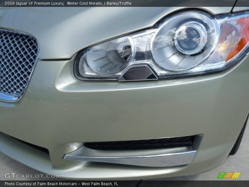 Winter Gold Metallic / Barley/Truffle 2009 Jaguar XF Premium Luxury