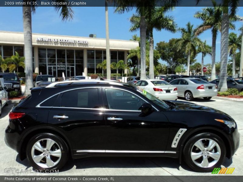 Black Obsidian / Graphite 2009 Infiniti FX 35