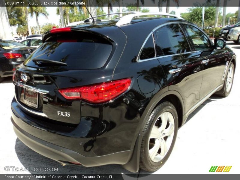 Black Obsidian / Graphite 2009 Infiniti FX 35