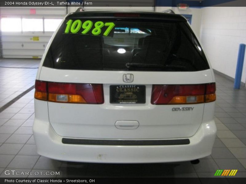 Taffeta White / Fern 2004 Honda Odyssey EX-L