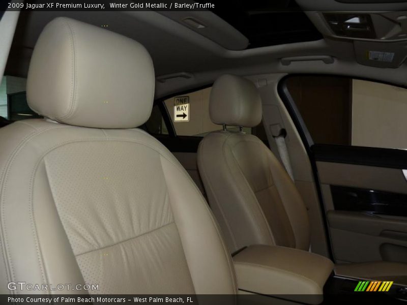 Winter Gold Metallic / Barley/Truffle 2009 Jaguar XF Premium Luxury
