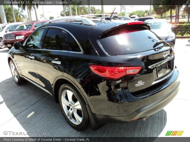 Black Obsidian / Graphite 2009 Infiniti FX 35