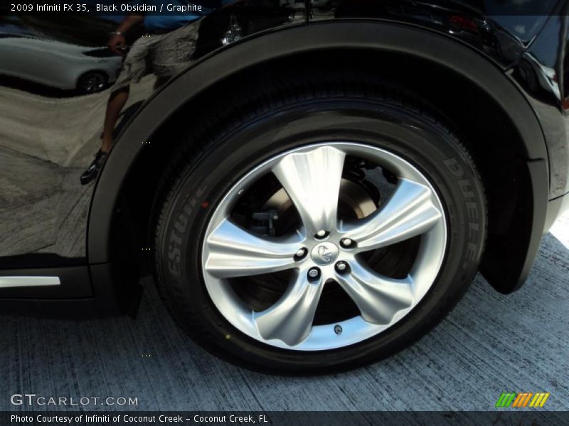 Black Obsidian / Graphite 2009 Infiniti FX 35