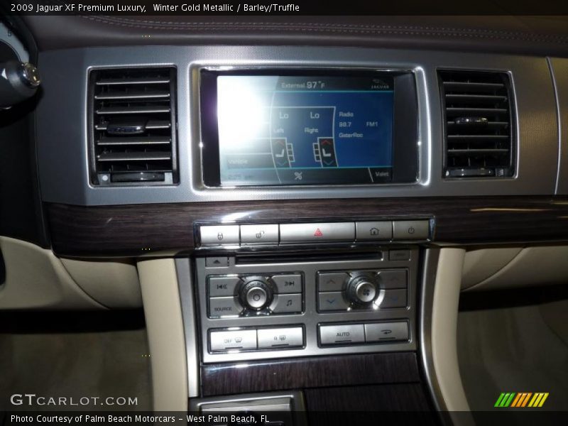 Winter Gold Metallic / Barley/Truffle 2009 Jaguar XF Premium Luxury