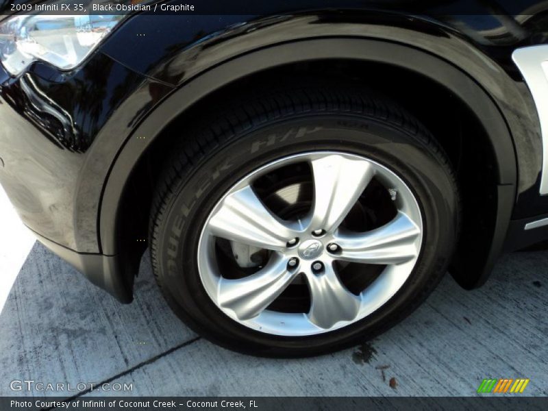 Black Obsidian / Graphite 2009 Infiniti FX 35