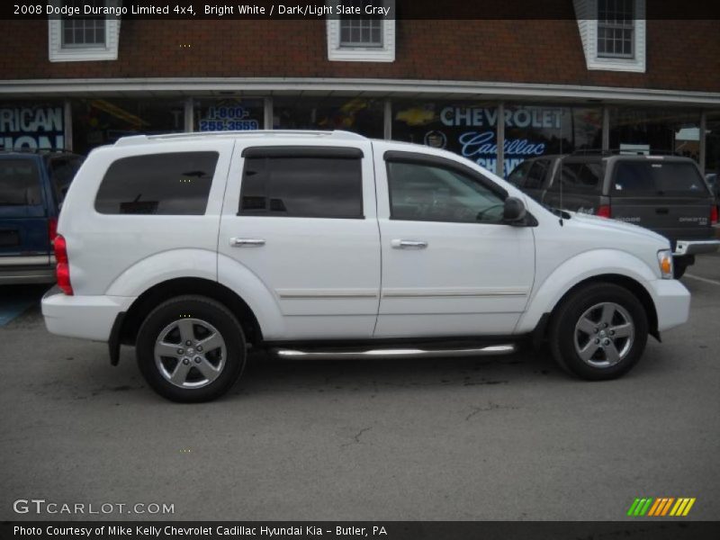 Bright White / Dark/Light Slate Gray 2008 Dodge Durango Limited 4x4