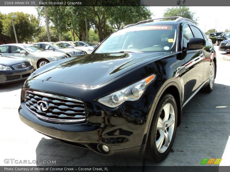 Black Obsidian / Graphite 2009 Infiniti FX 35