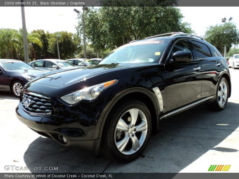 Black Obsidian / Graphite 2009 Infiniti FX 35