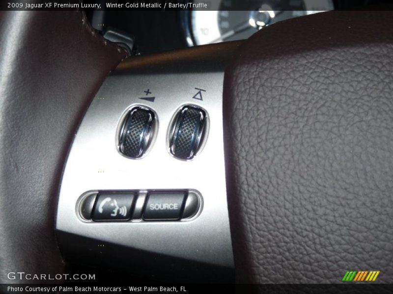 Winter Gold Metallic / Barley/Truffle 2009 Jaguar XF Premium Luxury