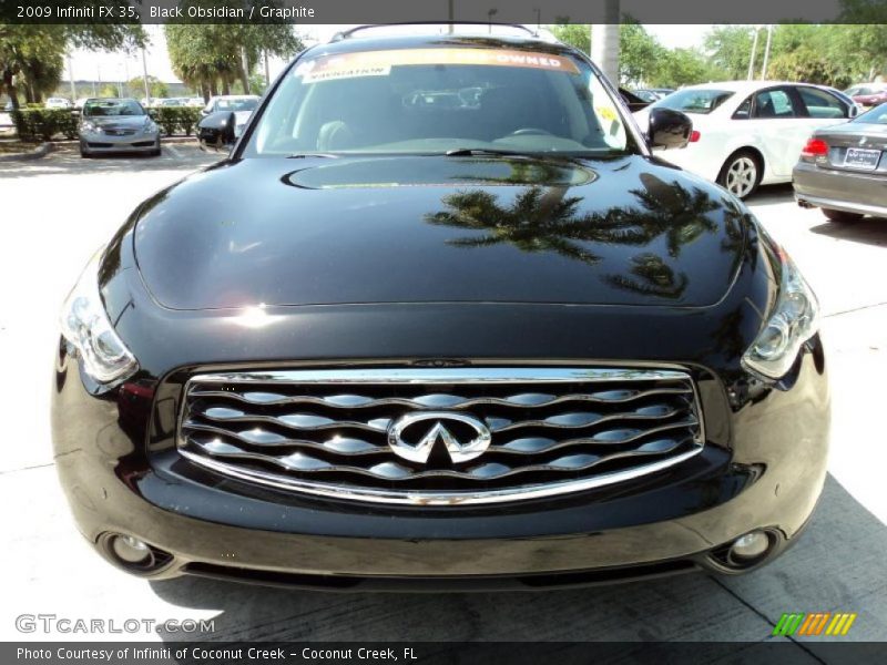 Black Obsidian / Graphite 2009 Infiniti FX 35
