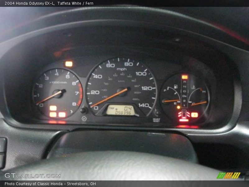  2004 Odyssey EX-L EX-L Gauges