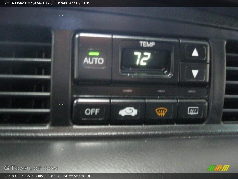 Controls of 2004 Odyssey EX-L