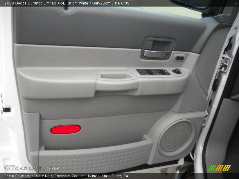Bright White / Dark/Light Slate Gray 2008 Dodge Durango Limited 4x4