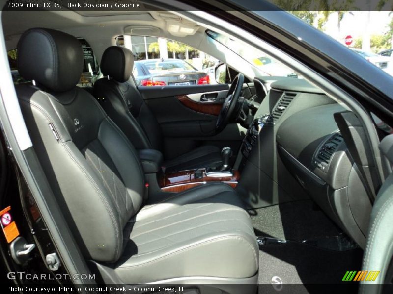 Black Obsidian / Graphite 2009 Infiniti FX 35