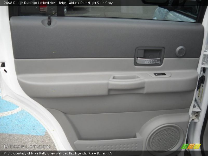 Bright White / Dark/Light Slate Gray 2008 Dodge Durango Limited 4x4