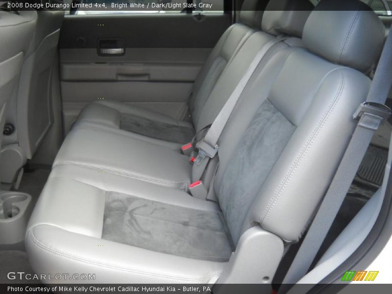 Bright White / Dark/Light Slate Gray 2008 Dodge Durango Limited 4x4
