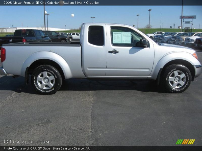 Radiant Silver / Graphite 2008 Nissan Frontier SE King Cab 4x4