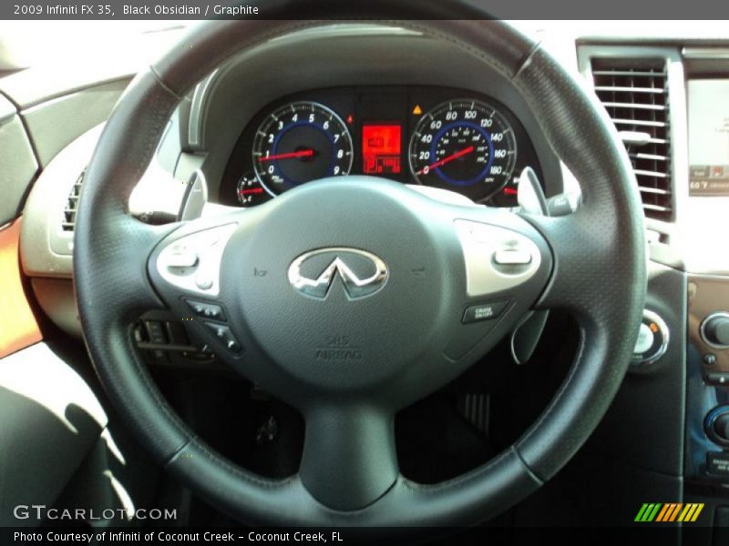 Black Obsidian / Graphite 2009 Infiniti FX 35