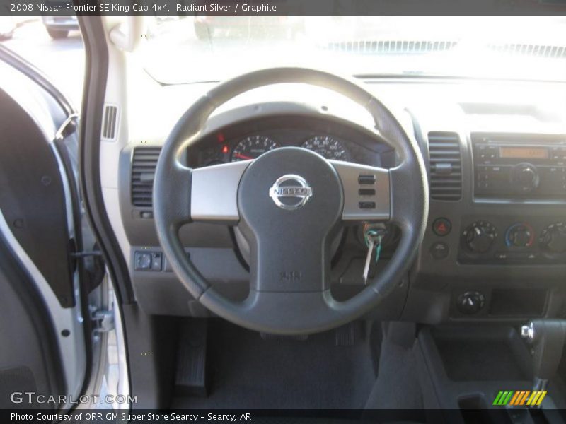 Radiant Silver / Graphite 2008 Nissan Frontier SE King Cab 4x4