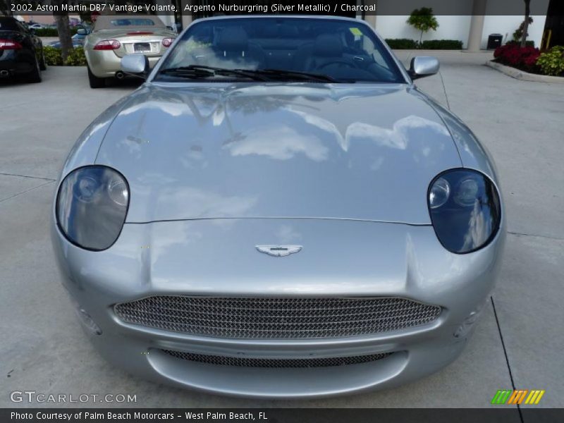 Argento Nurburgring (Silver Metallic) / Charcoal 2002 Aston Martin DB7 Vantage Volante