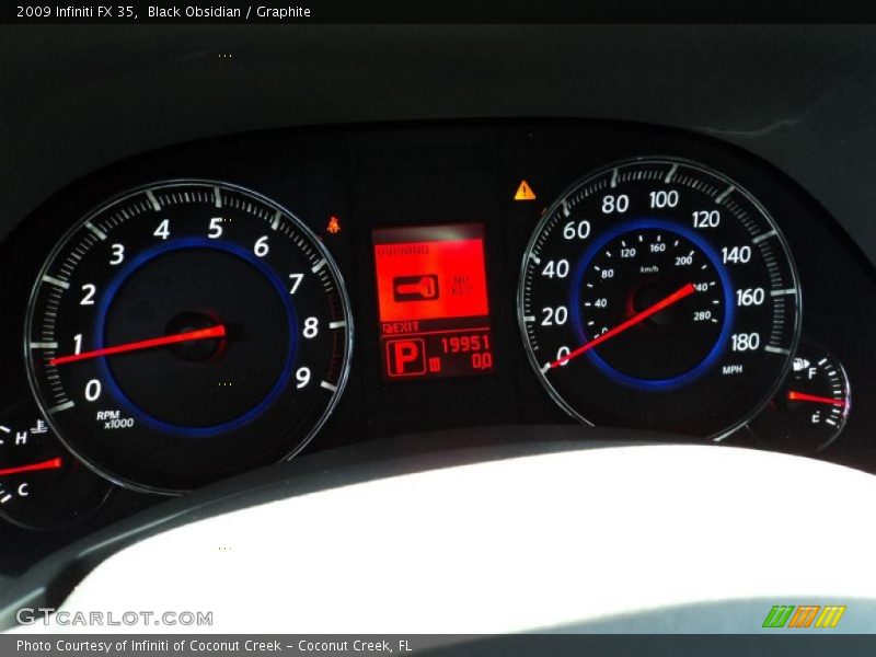 Black Obsidian / Graphite 2009 Infiniti FX 35