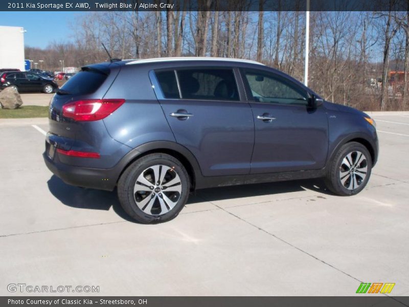  2011 Sportage EX AWD Twilight Blue