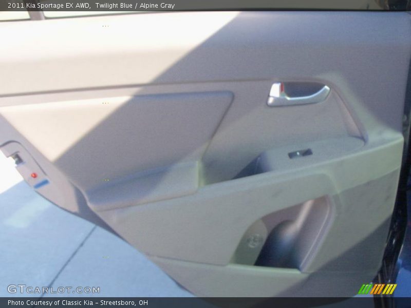 Twilight Blue / Alpine Gray 2011 Kia Sportage EX AWD