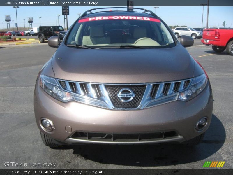 Tinted Bronze Metallic / Beige 2009 Nissan Murano SL
