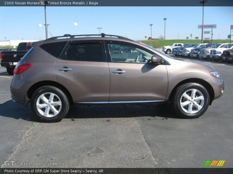 Tinted Bronze Metallic / Beige 2009 Nissan Murano SL