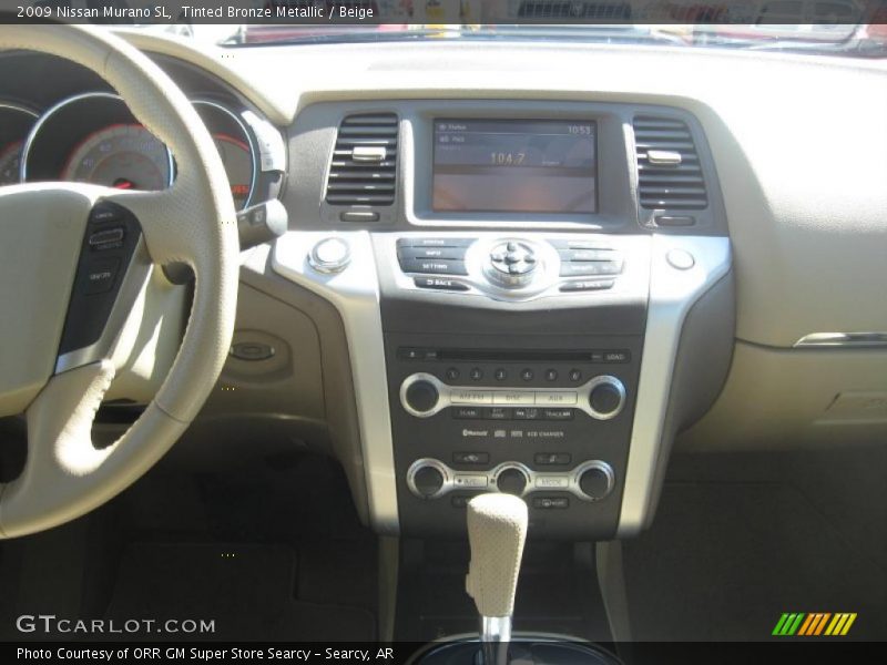 Tinted Bronze Metallic / Beige 2009 Nissan Murano SL