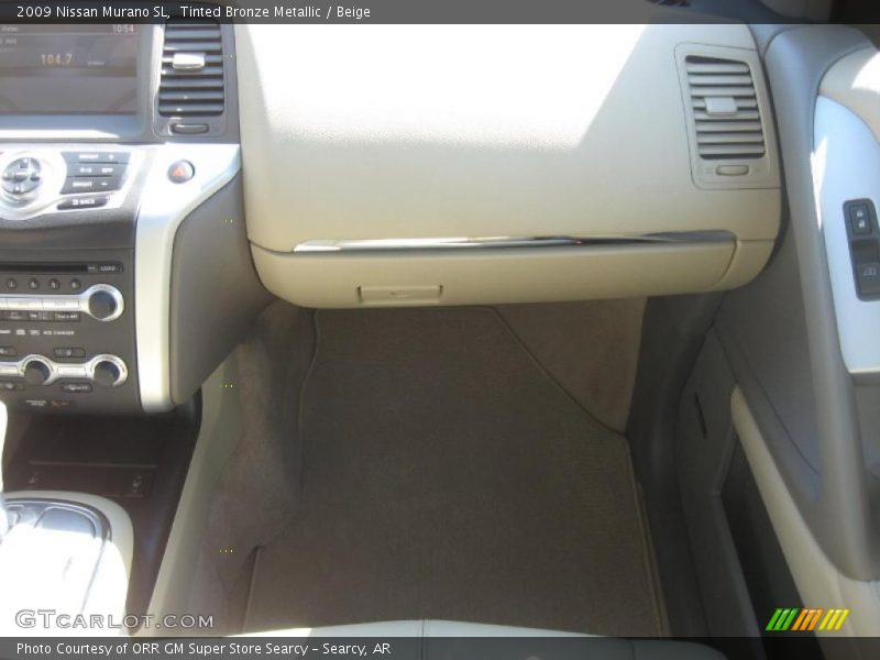 Tinted Bronze Metallic / Beige 2009 Nissan Murano SL