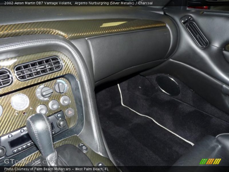 Argento Nurburgring (Silver Metallic) / Charcoal 2002 Aston Martin DB7 Vantage Volante
