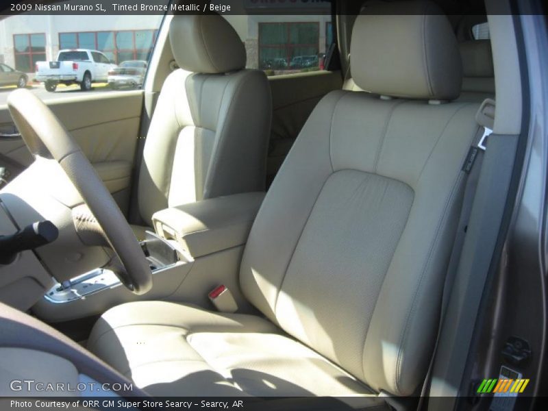 Tinted Bronze Metallic / Beige 2009 Nissan Murano SL
