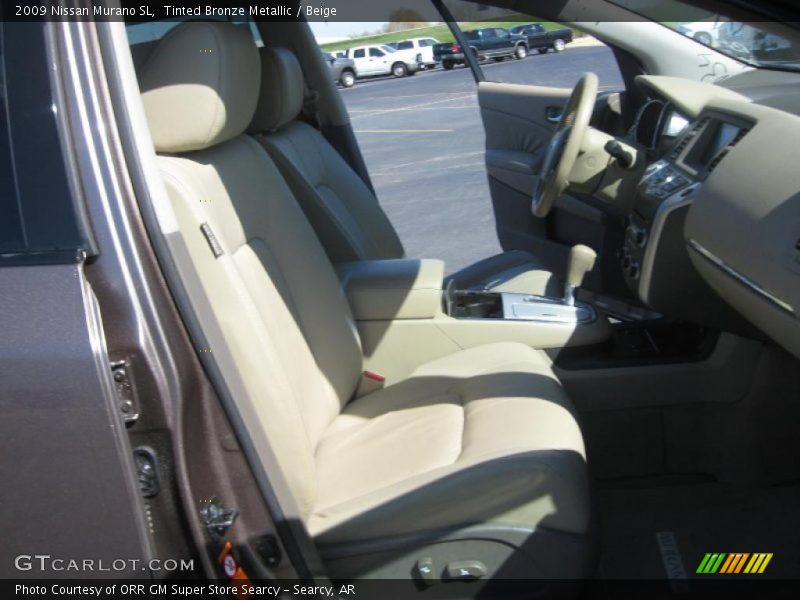Tinted Bronze Metallic / Beige 2009 Nissan Murano SL