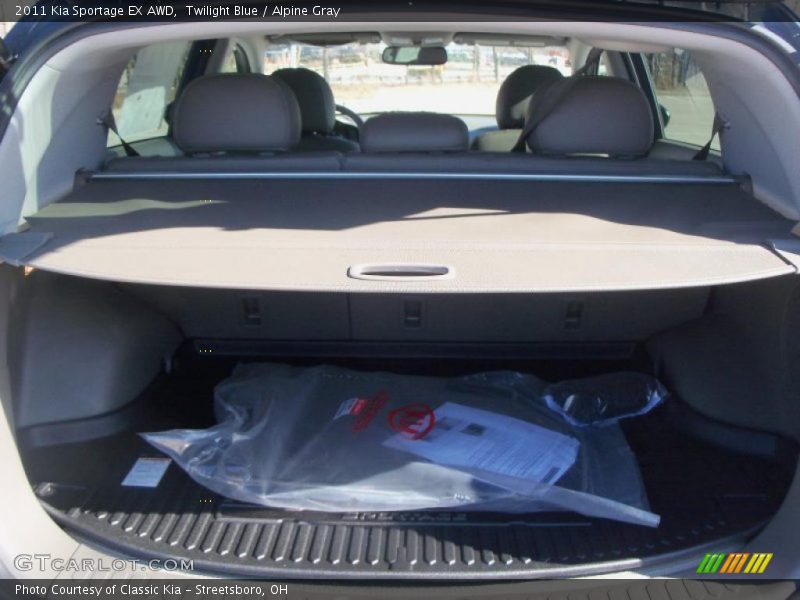 Twilight Blue / Alpine Gray 2011 Kia Sportage EX AWD