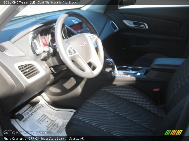 Gold Mist Metallic / Jet Black 2011 GMC Terrain SLE