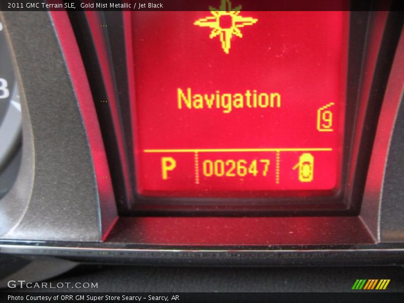 Gold Mist Metallic / Jet Black 2011 GMC Terrain SLE