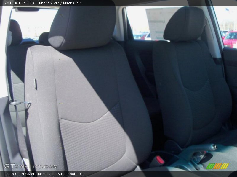 2011 Soul 1.6 Black Cloth Interior