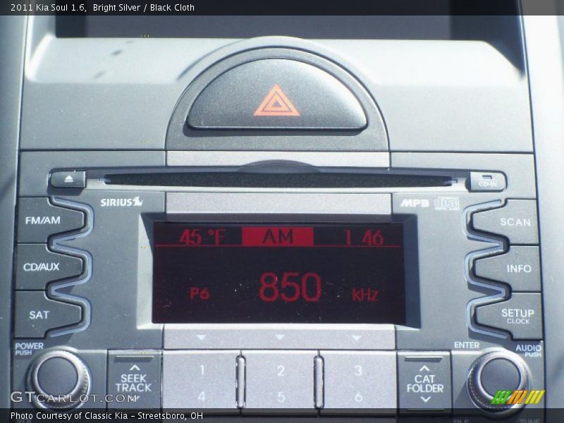 Controls of 2011 Soul 1.6
