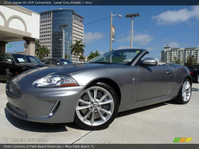 Front 3/4 View of 2010 XK XKR Convertible