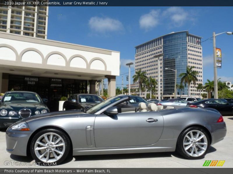  2010 XK XKR Convertible Lunar Grey Metallic