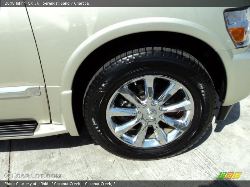 Serengeti Sand / Charcoal 2008 Infiniti QX 56
